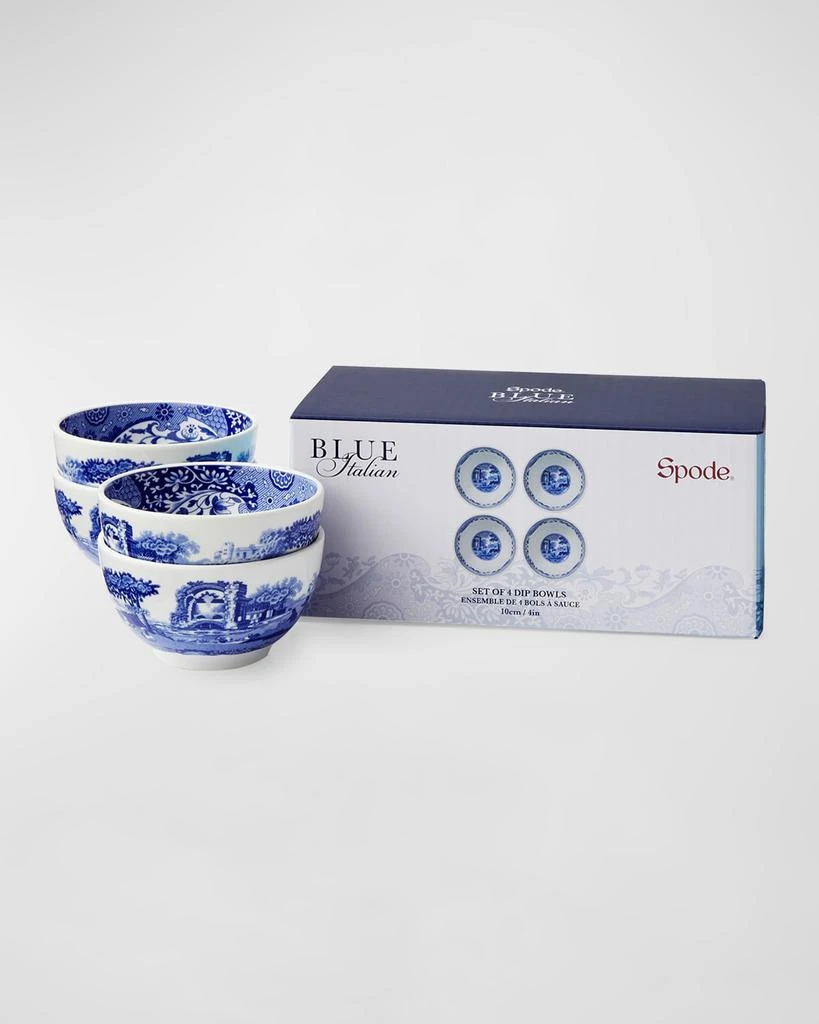 商品Spode|Blue Italian Dip Bowls, Set of 4,价格¥458,第4张图片详细描述