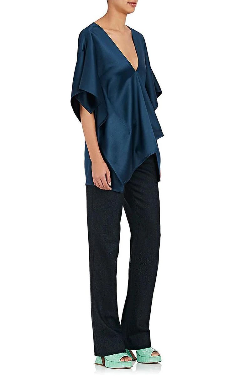 商品Sies Marjan|Silky Shantung Poncho,价格¥4700,第2张图片详细描述