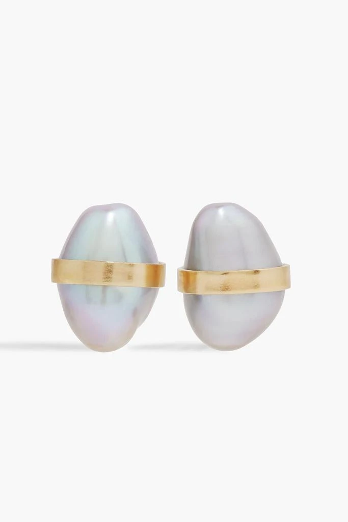 商品MELISSA JOY MANNING|14-karat gold pearl earrings,价格¥2346,第1张图片