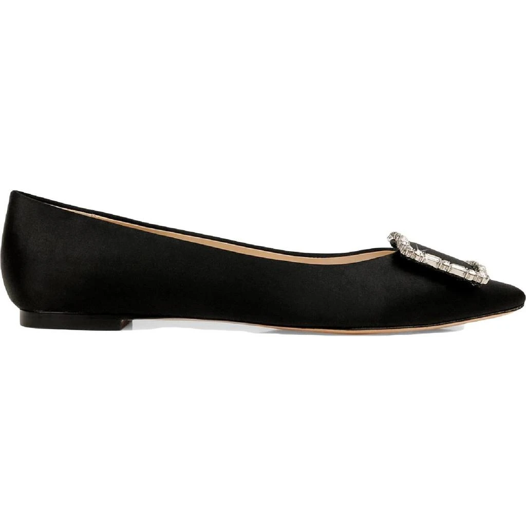 商品Badgley Mischka|Badgley Mischka Womens Dyanne Rhinestone Embellished Fashion Loafers,价格¥268,第2张图片详细描述