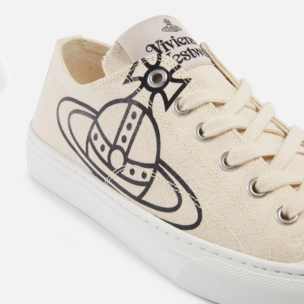 商品Vivienne Westwood|Vivienne Westwood Plimsoll Canvas Low-Top Trainers,价格¥1185,第4张图片详细描述