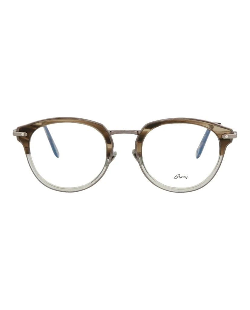 商品Brioni|Round-Frame Acetate Optical Frames,价格¥1047,第1张图片