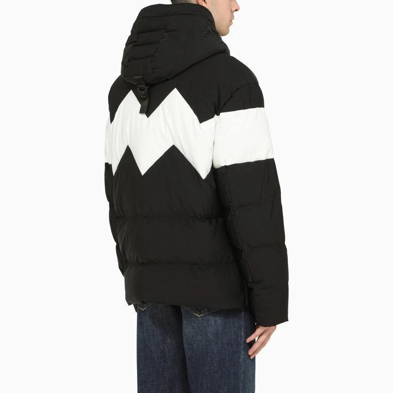 商品Moose Knuckles|Black nylon short down jacket,价格¥2320,第3张图片详细描述