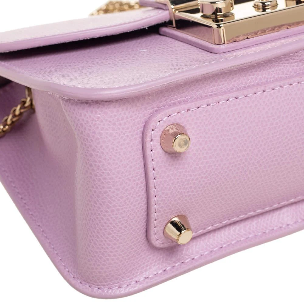 Furla Lavender Leather Mini Metropolis Chain Crossbody Bag 商品