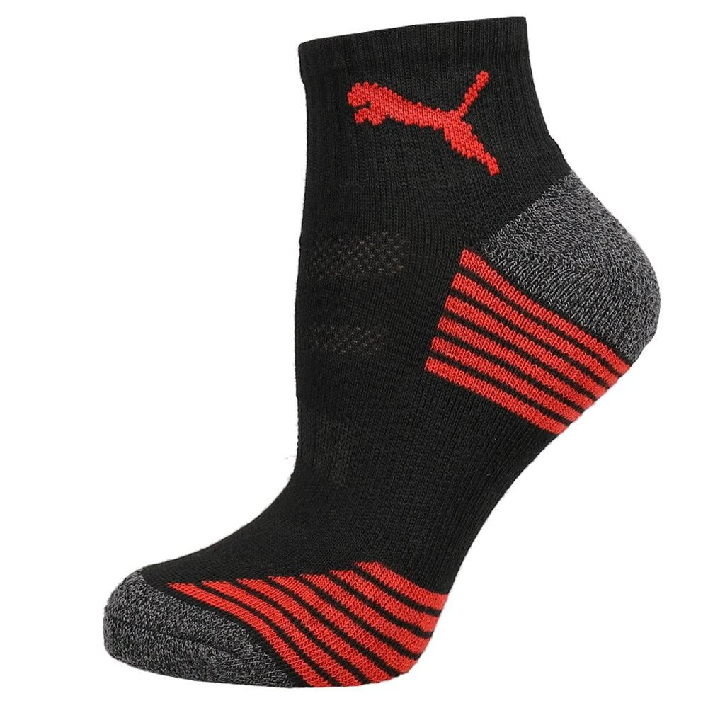 商品Puma|Half Terry 6 Pack Quarter Socks (Youth),价格¥122,第4张图片详细描述