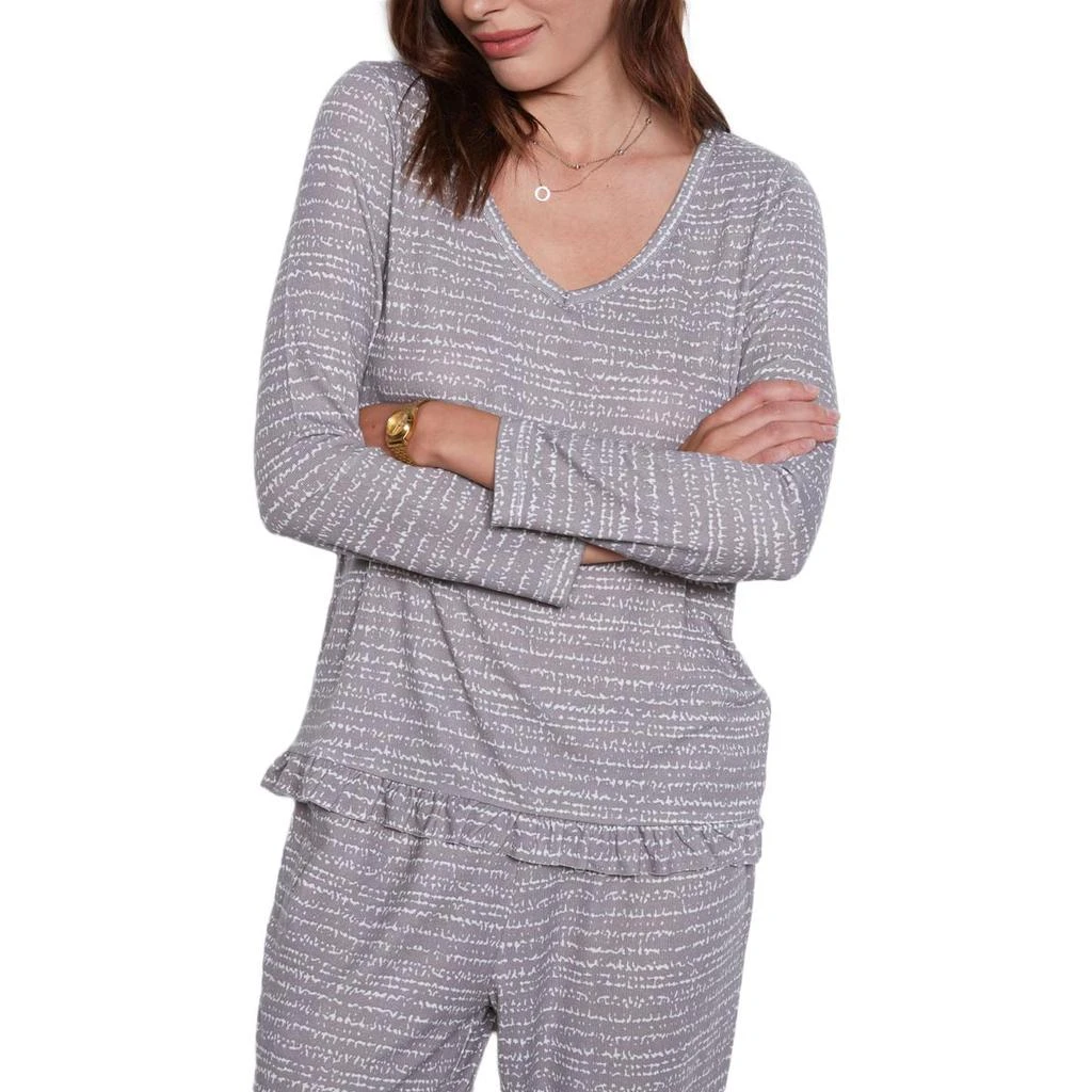 商品Tart|Tart Collections Jade Women's 2 Piece Striped Top and Jogger Pajama Lounge Set,价格¥100,第1张图片