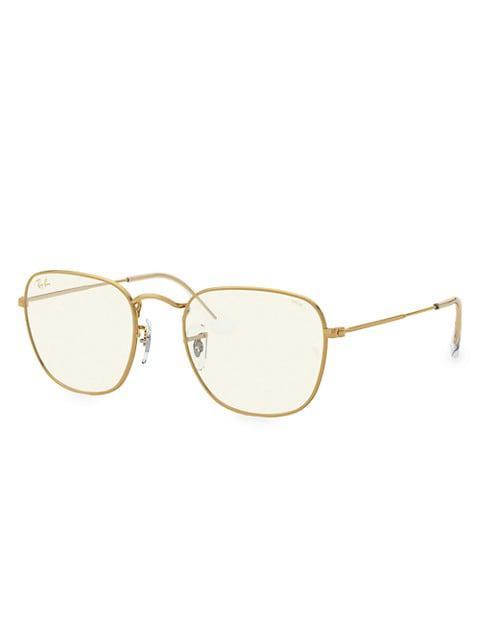 商品Ray-Ban|RB385751 52MM Square Blue Light/Photochromic Sunglasses,价格¥445,第4张图片详细描述