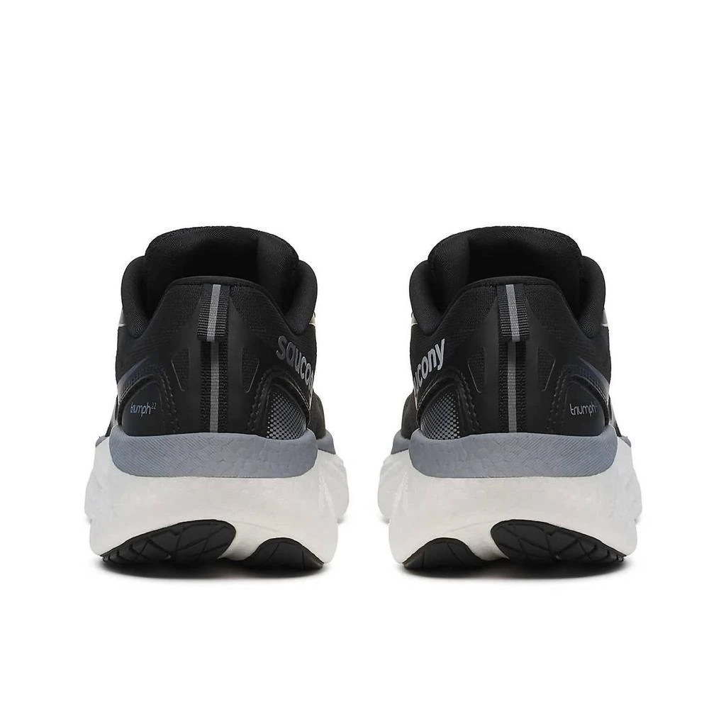 商品Saucony|Women's Triumph 22 Running Shoes In 200 - Black/white,价格¥1071,第3张图片详细描述