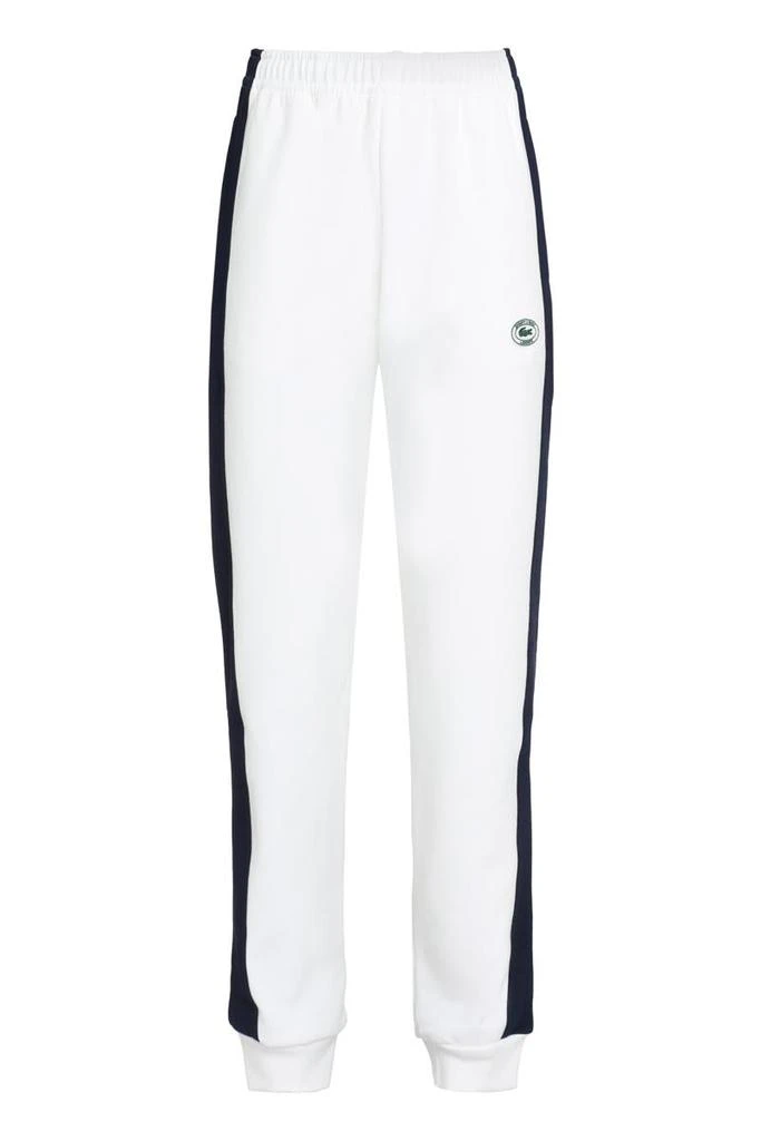 商品Sporty & Rich|SPORTY & RICH LACOSTE X SPORTY & RICH - COTTON TRACK-PANTS,价格¥1154,第1张图片