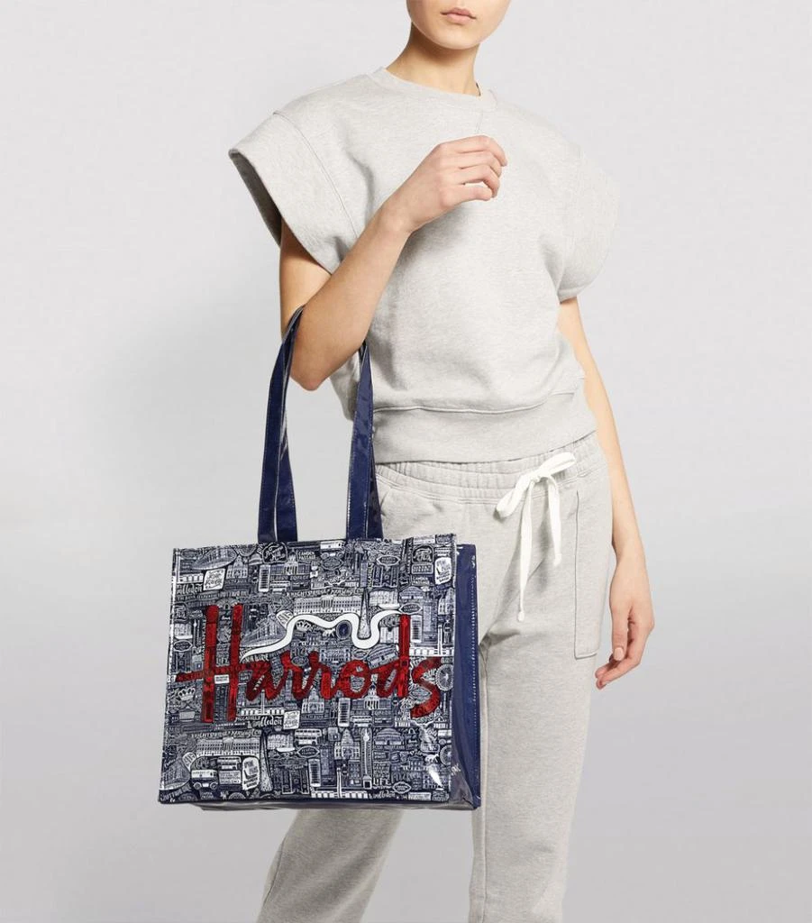 商品Harrods|Picture Font Shoulder Bag,价格¥393,第4张图�片详细描述