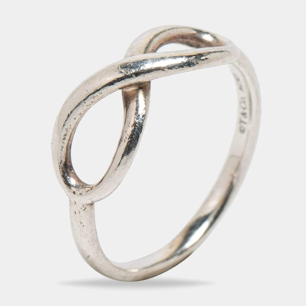 商品[二手商品] Tiffany & Co.|Tiffany & Co. Infinity Sterling Silver Ring Size EU 54,价格¥1146,第1张图片