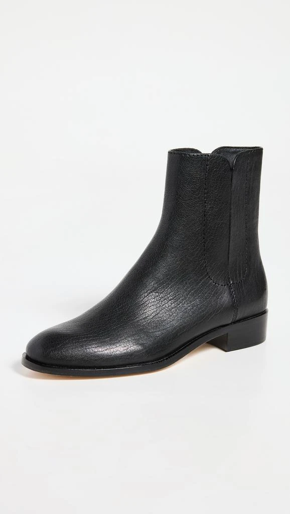 商品Loeffler Randall|Loeffler Randall Ronnie 贴边高筒踝靴,价格¥1470,第2张图片详细描述