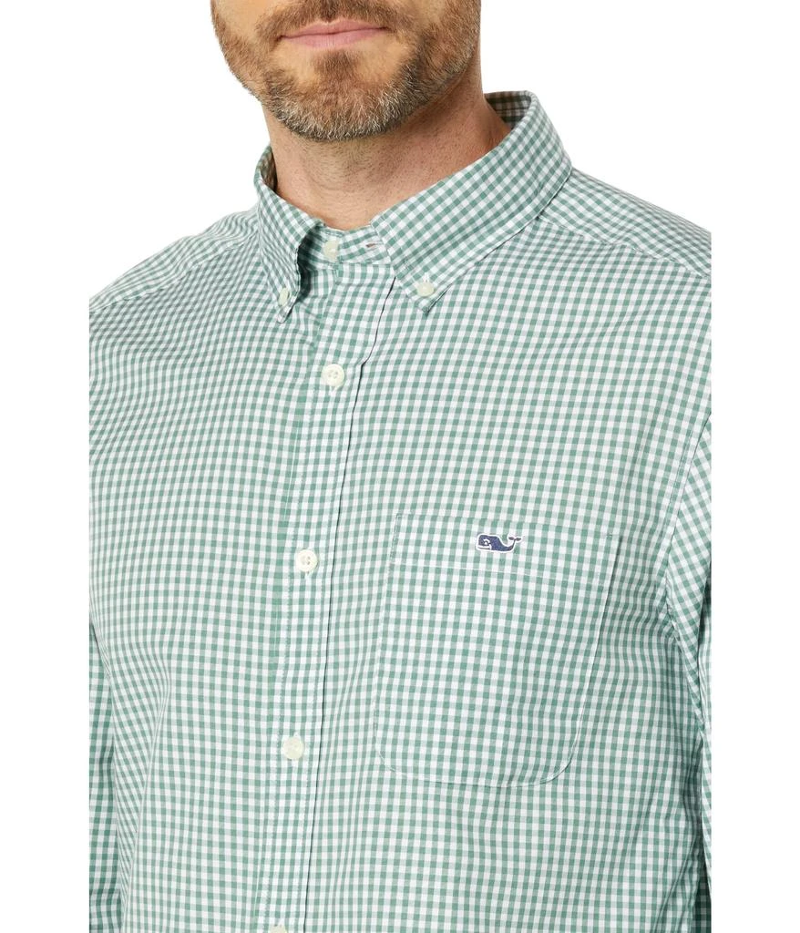 商品Vineyard Vines|Classic Fit Gingham Poplin Shirt,价格¥616,第3张图片详细描述