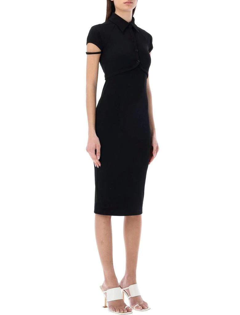 商品Helmut Lang|Helmut Lang Cut-Out Cadigan Dress,价格¥1436,第3张图片详细描述