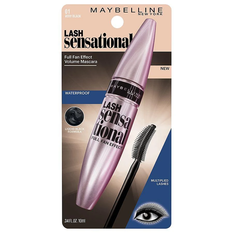 商品Maybelline|Lash Sensational Waterproof Mascara,价格¥97,第3张图片详细描述
