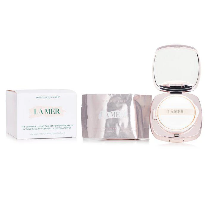 商品La Mer|La Mer 奇迹焕采气垫粉霜 - # 11 Rosy（带替换装） -11 Rosy（带替换装）(2x12g/0.42oz),价格¥1054,第2张图片详细描述