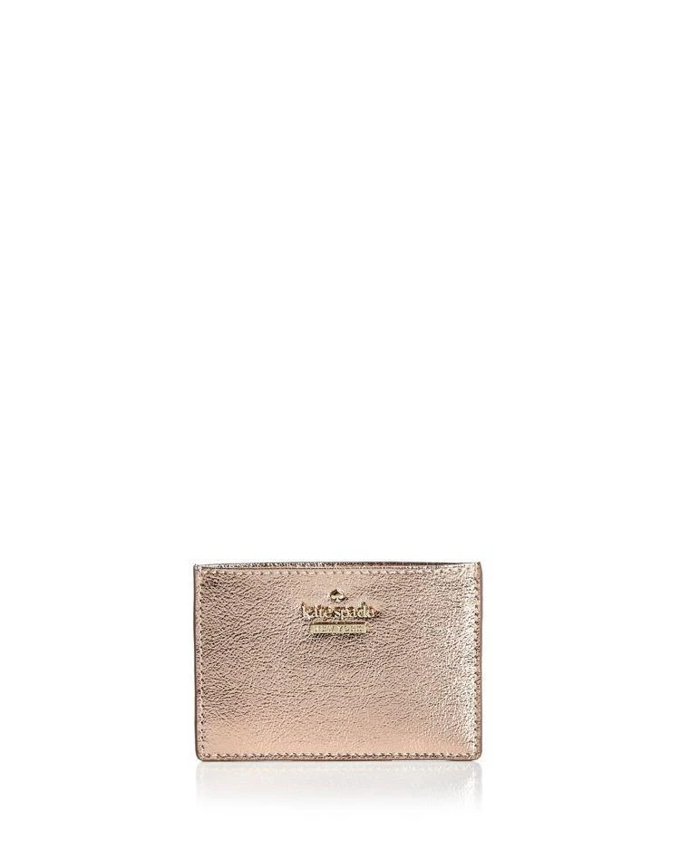 商品Kate Spade|Cameron Street Saffiano Leather Card Case,价格¥262,第1张图片