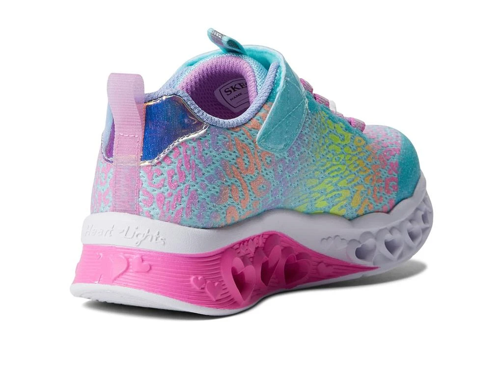 商品SKECHERS|Sport Lighted - Flutter Heart Lights - Loves Wild 302314L (Little Kid/Big Kid),价格¥262,第5张图片详细描述