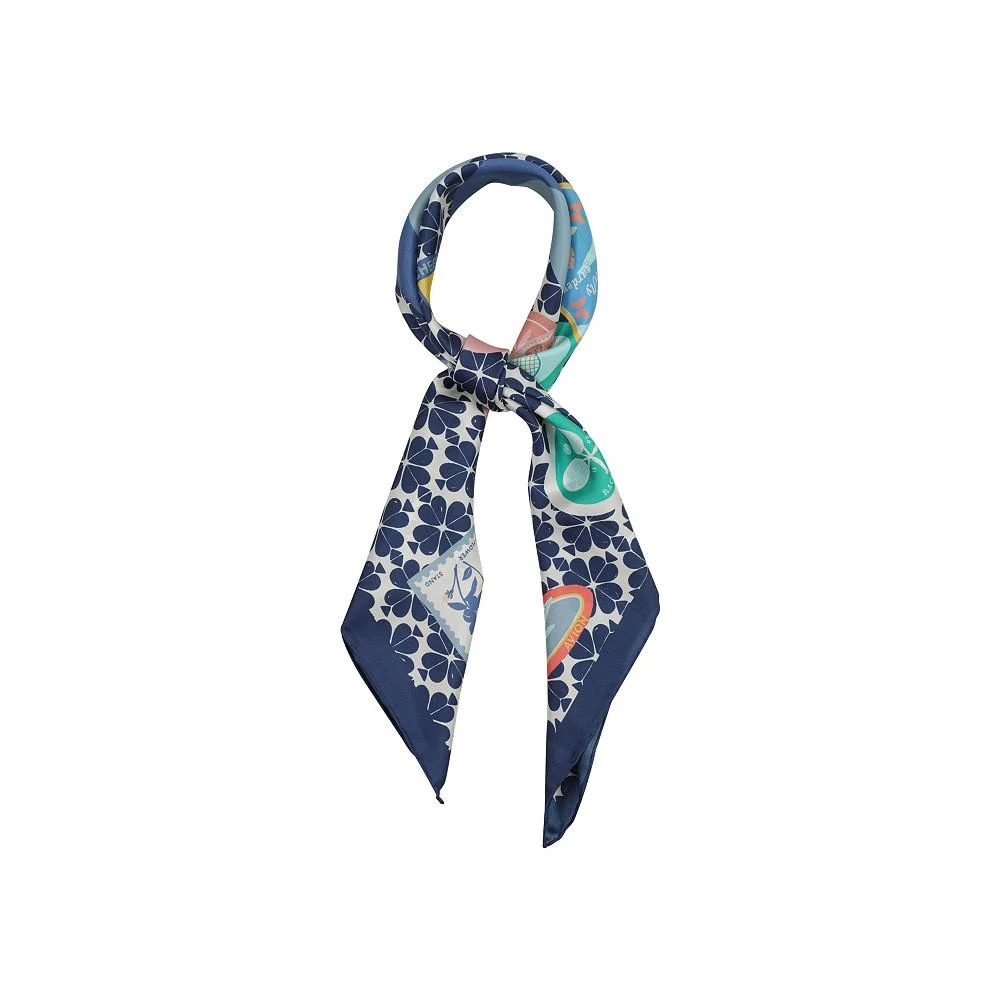 商品Kate Spade|Women's Travel Stickers Square Scarf,价格¥672,第2张图片详细描述