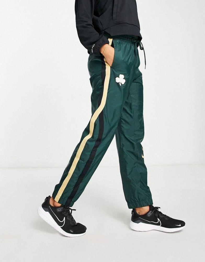 商品NIKE|Nike Basketball NBA Boston Celtics tracksuit joggers in green,价格¥296,第1张图片