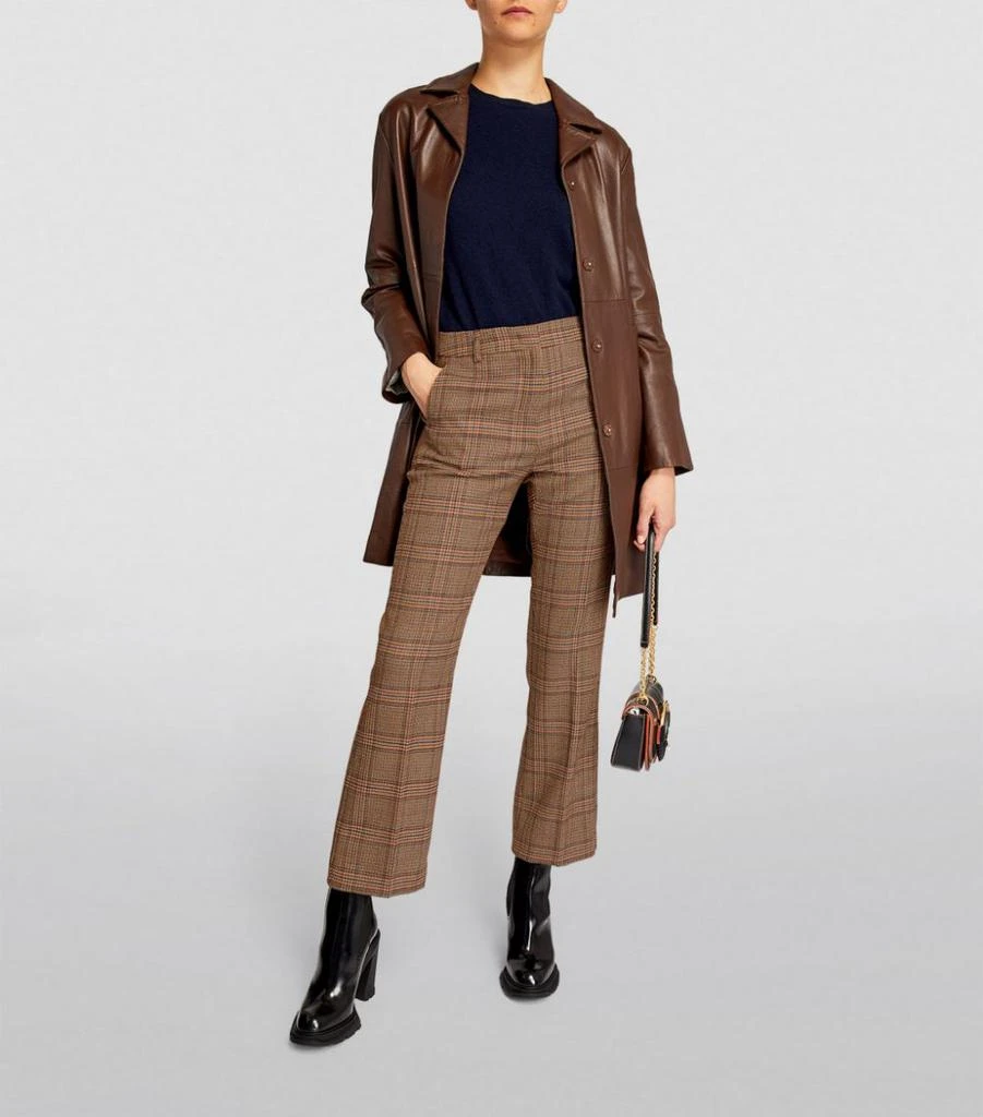 商品Weekend Max Mara|Check Tailored Trousers,价格¥1987,第2张图片详细描述