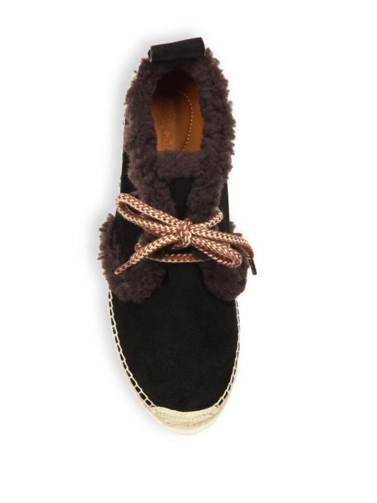 商品See by Chloé|Glyn Suede Espadrille Sneakers,价格¥750,第4张图片详细描述