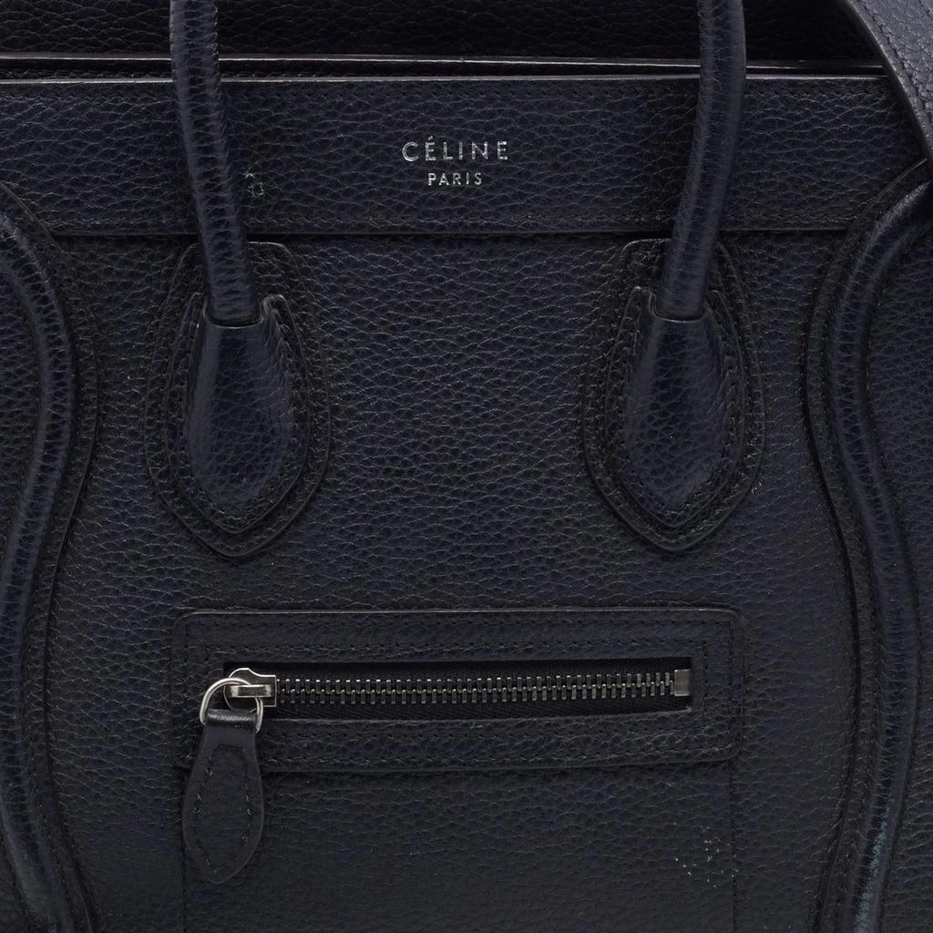 商品[二手商品] Celine|Celine Black Leather Nano Luggage Tote,价格¥7553,第5张图片详细描述