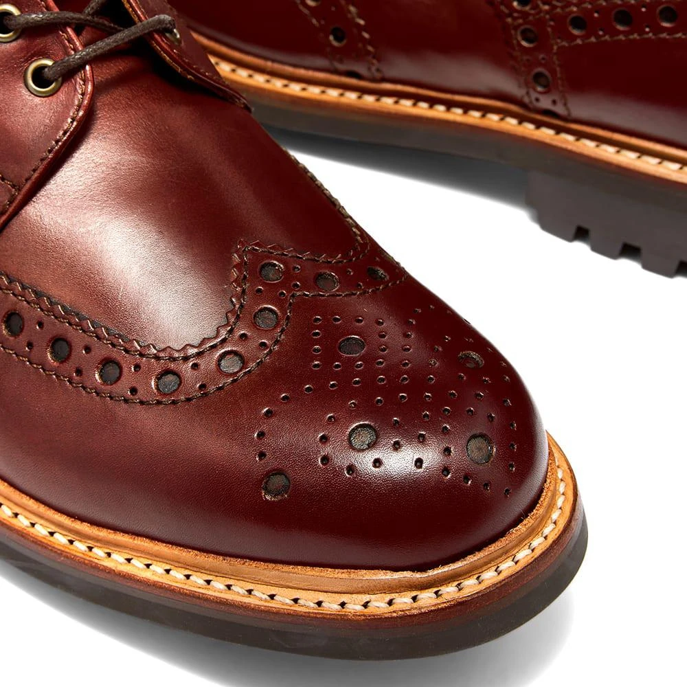 商品Grenson|Grenson Fred Commando Sole Brogue Boot,价格¥1883,第4张图片详细描述