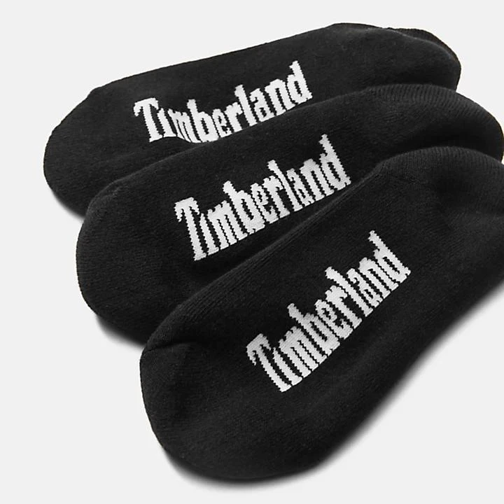 商品Timberland|Three Pack Stratham Core No-Show Socks for Women in Black,价格¥111,第2张图片详细描述