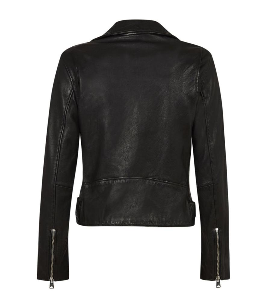 Leather Luna Biker Jacket商品第3张图片规格展示