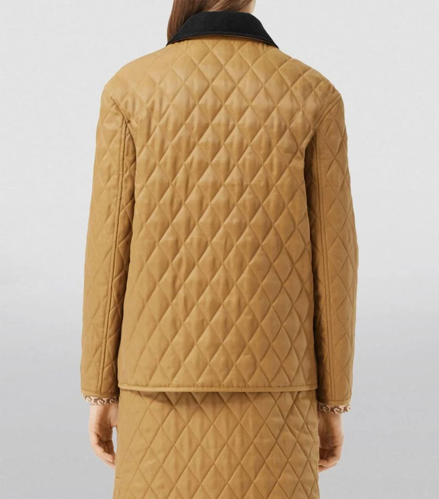 商品Burberry|Diamond Quilted Jacket,价格¥7541,第5张图片详细描述