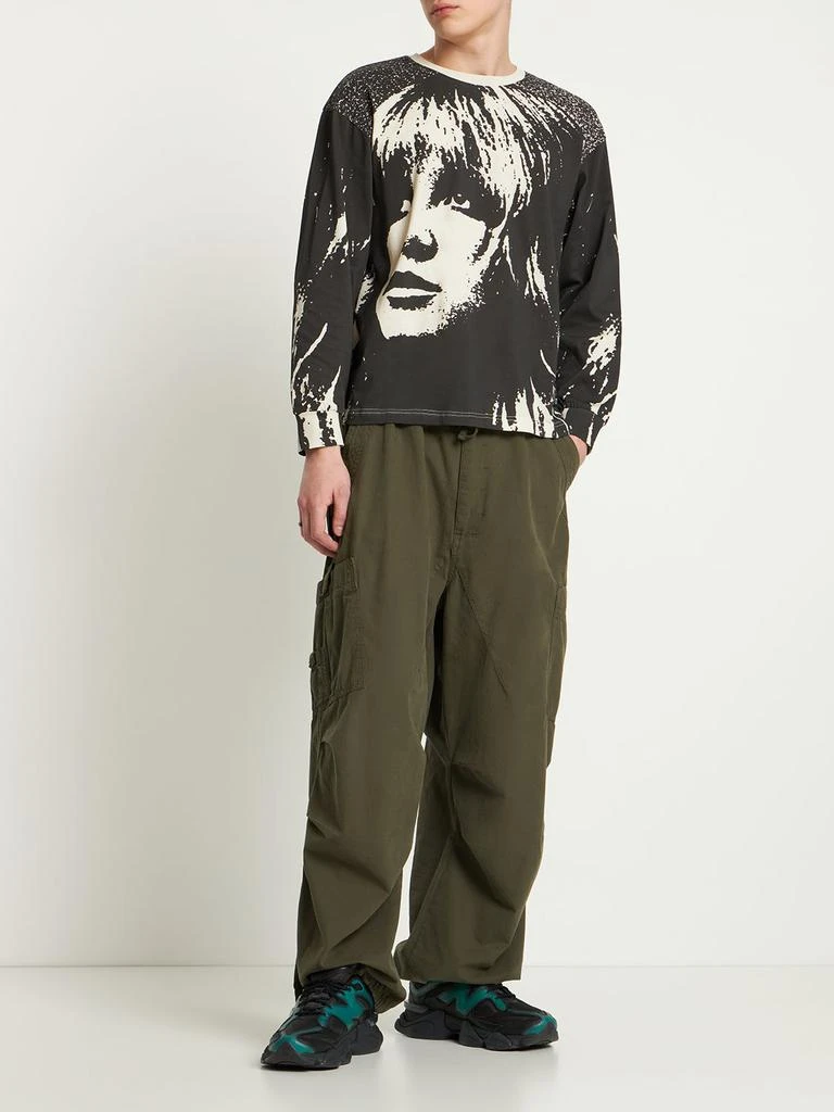 商品DEVA STATES|Dove Printed Cotton Long Sleeve T-shirt,价格¥246,第1张图片详细描述