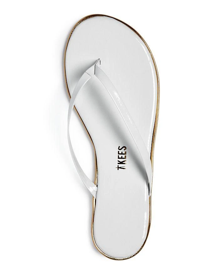 商品Tkees|Patent Leather Flip Flops,价格¥515,第2张图片详细描述