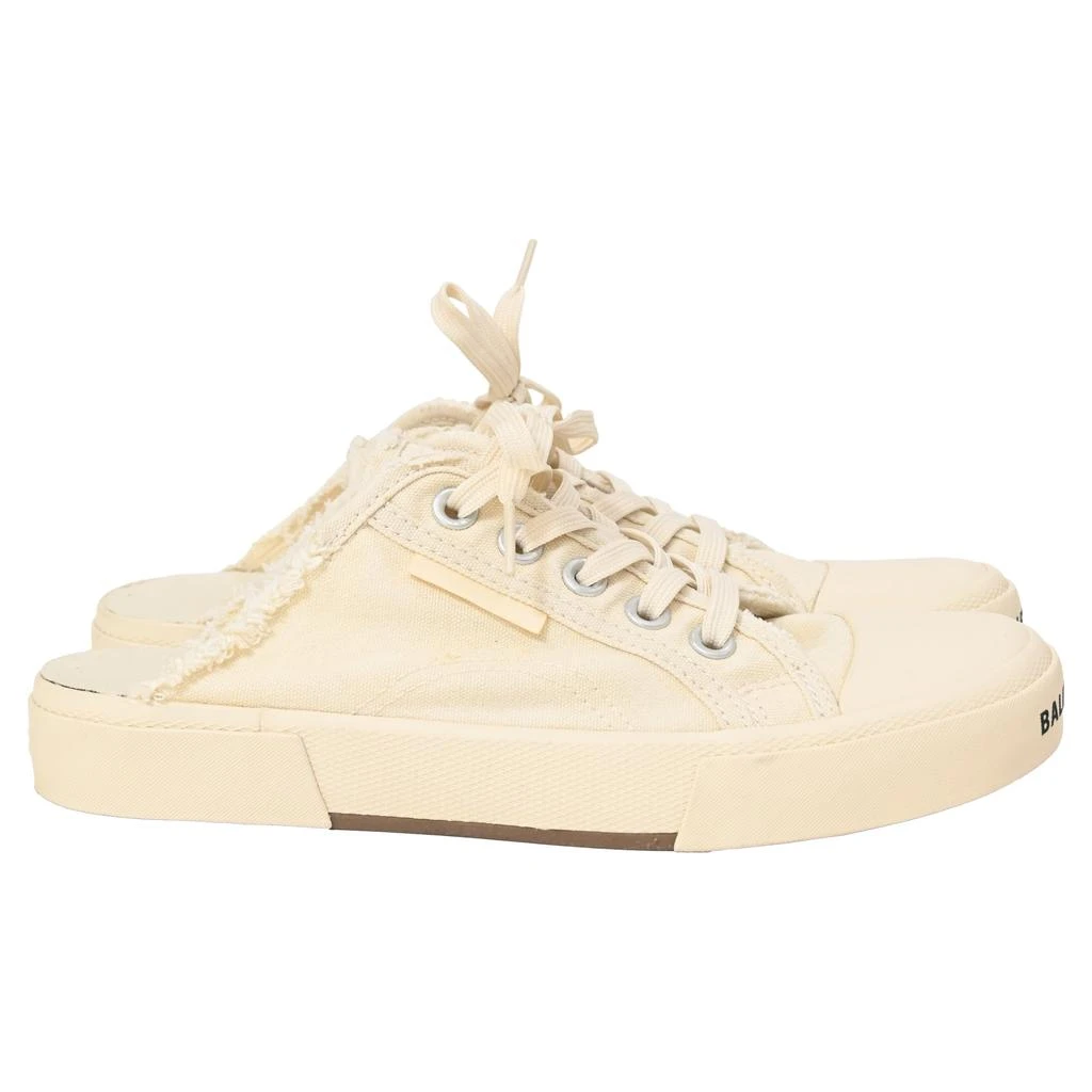 商品[二手商品] Balenciaga|Paris Sneaker Mules in Cream Canvas,价格¥2713,第1张图片