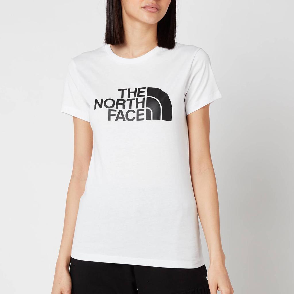 The North Face Women's Easy Short Sleeve T-Shirt - TNF White商品第1张图片规格展示