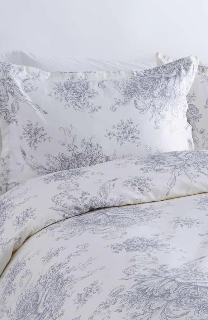 商品Melange Home|400 Thread Count Cotton Toile Duvet Set,价格¥364,第1张图片