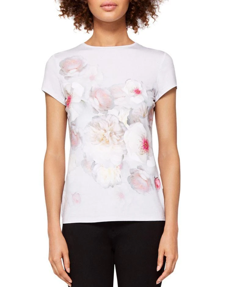 商品Ted Baker London|Ted Baker Tamraa Chelsea Floral Print Tee,价格¥348,第1张图片