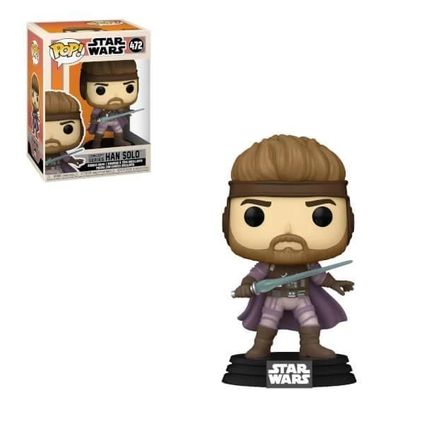 商品Pop! Vinyl|Star Wars Concept Series Han Solo Funko Pop! Vinyl,价格¥42,第1张图片