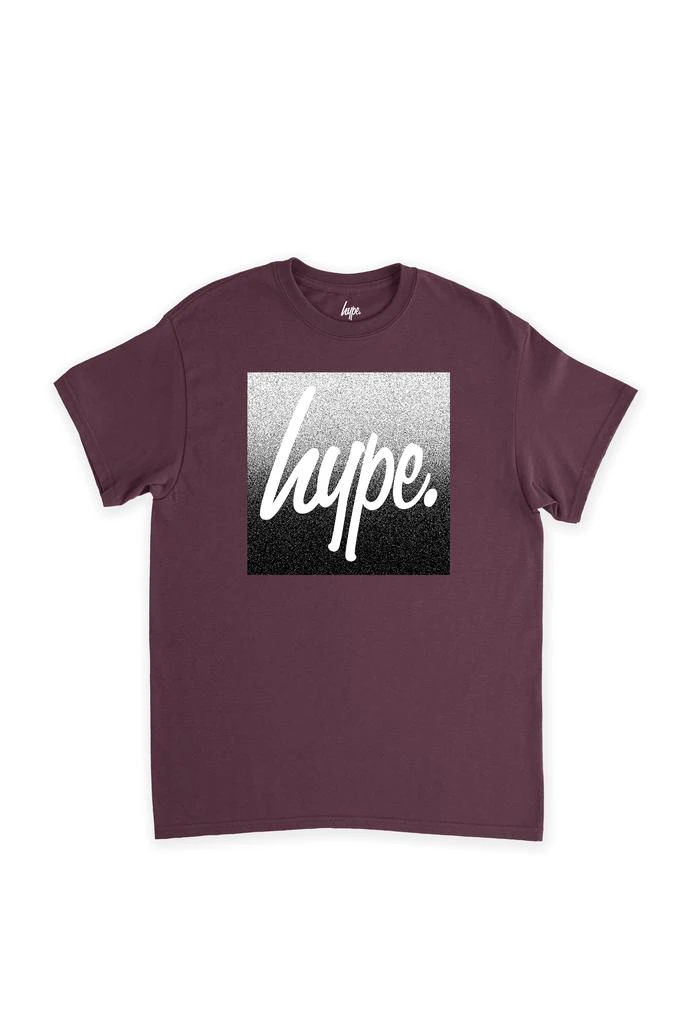 商品HYPE KIDS|HYPE KIDS BLACK WHITE SPECKLE FADE SQUARE SCRIPT T-SHIRT,价格¥186,第2张图片详细描述