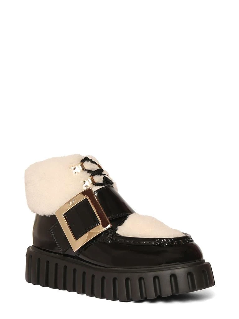 商品Roger Vivier|35mm Viv Go-thick Shearling Boots,价格¥13725,第2张图片详细描述