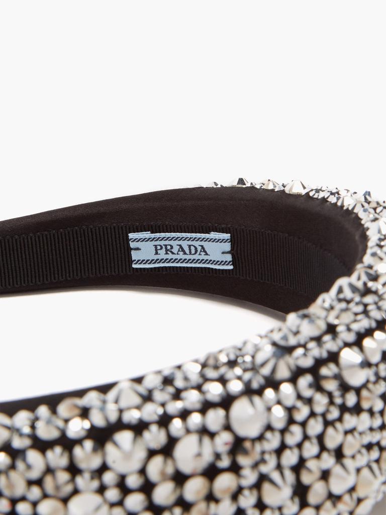 Studded satin headband商品第4张图片规格展示