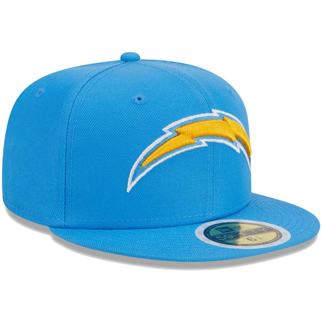 商品New Era|New Era Chargers Main 59FIFTY Fitted Hat - Boys' Grade School,价格¥299,第2张图片详细描述