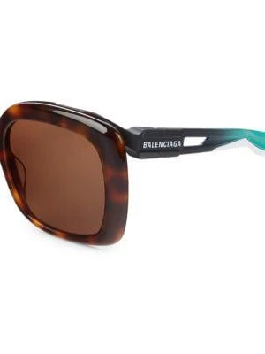 商品Balenciaga|57MM Square Sunglasses,价格¥901,第3张图片详细描述