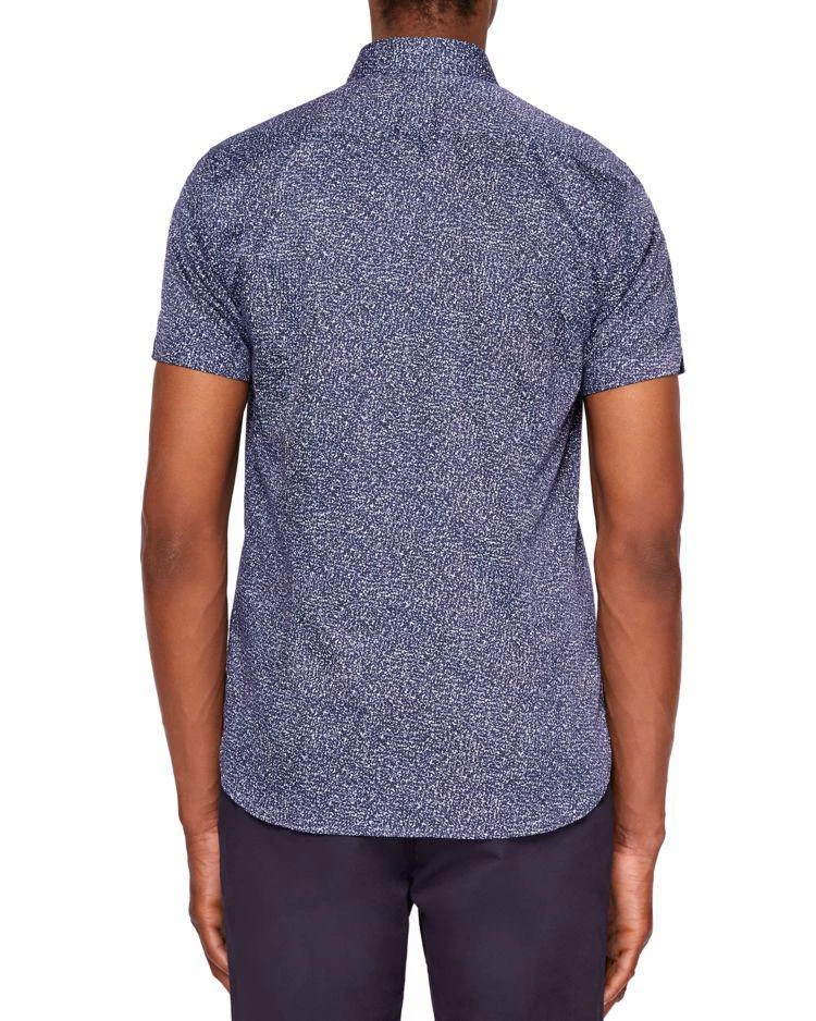 商品Ted Baker London|Rems White Noise Print Regular Fit Button-Down Shirt,价格¥511,第2张图片详细描述