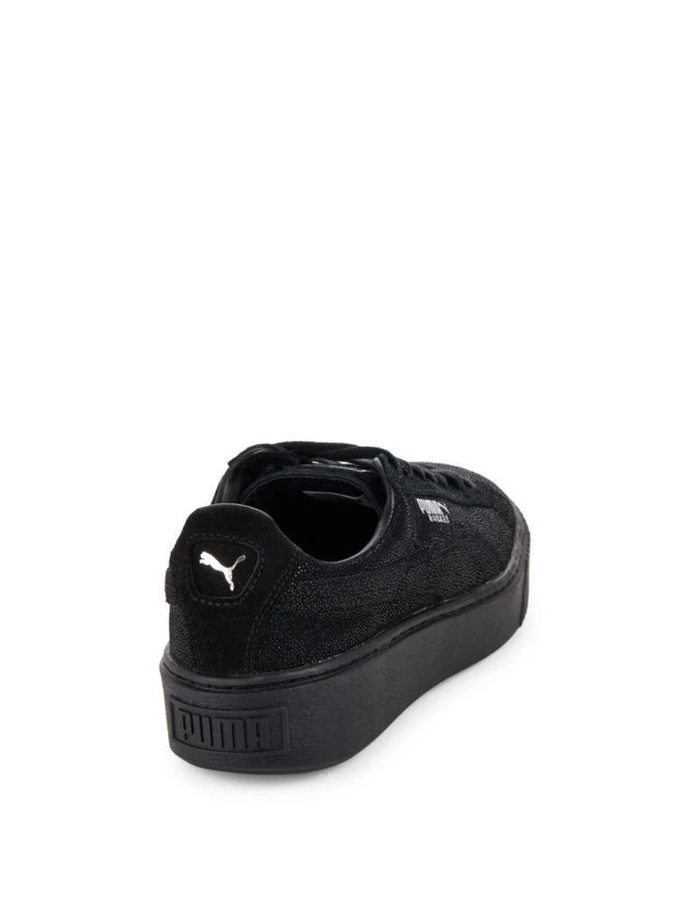 商品Puma|Basket Leather Platform Sneakers,价格¥276,第2张图片详细描述