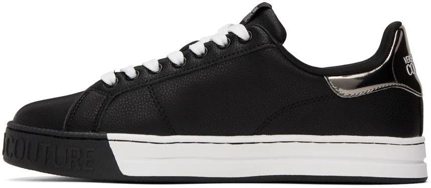 商品Versace|Black Court 88 Sneakers,价格¥723,第3张图片详细描述