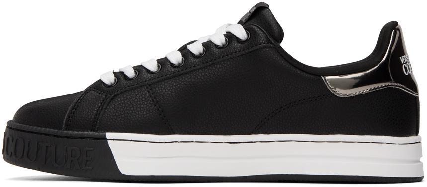 商品Versace|Black Court 88 Sneakers,价格¥881,第5张图片详细描述