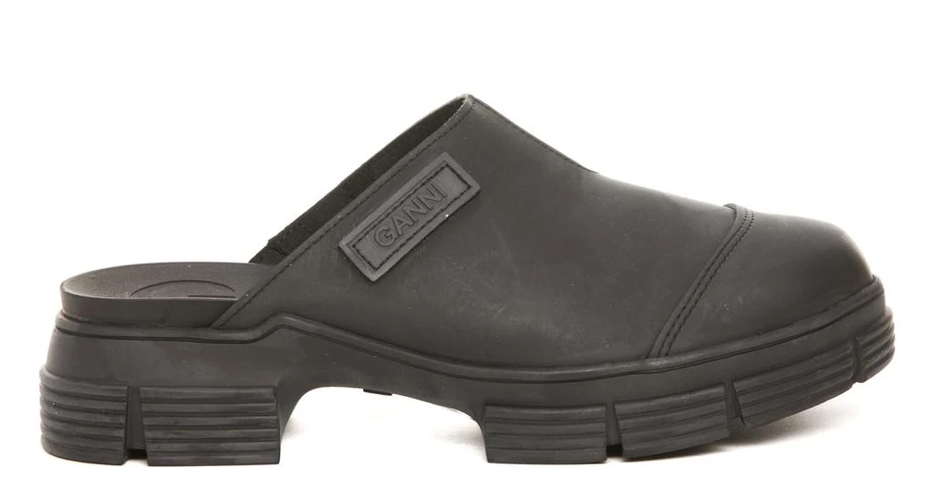 商品Ganni|Ganni Recycled Rubber Clog,价格¥1378,第1张图片