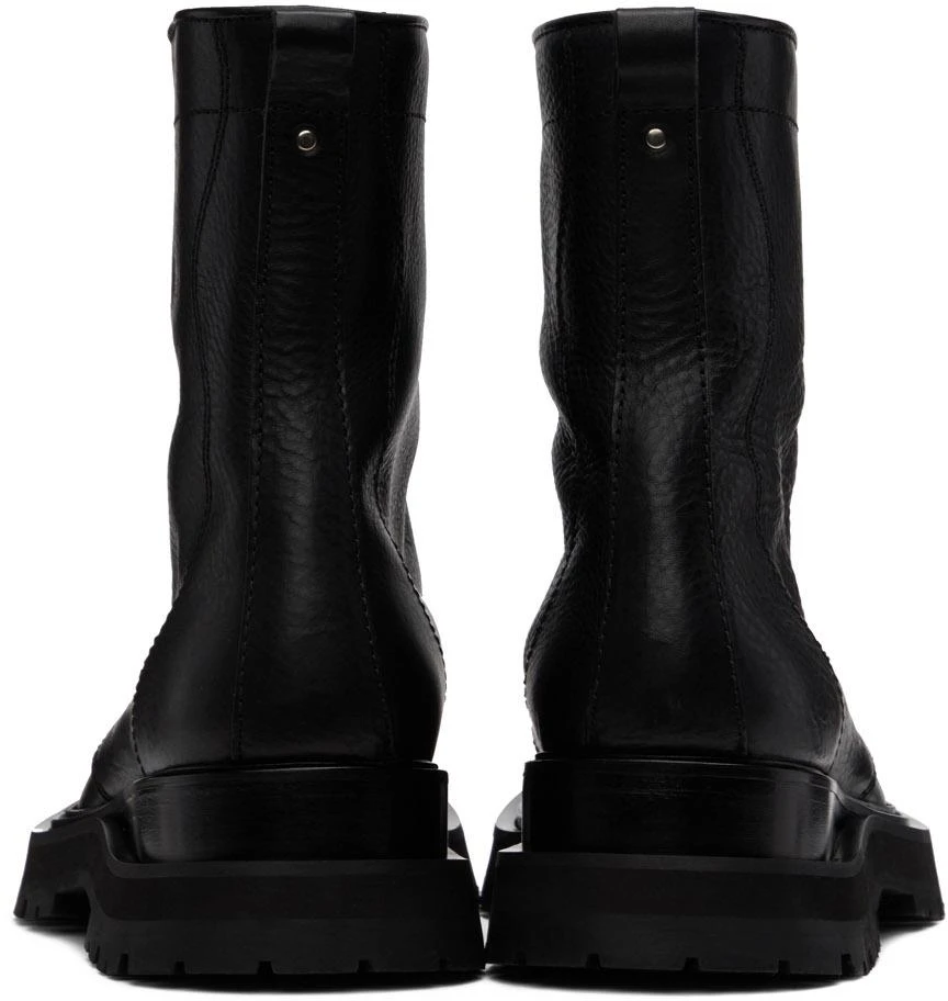 商品AMI|Black Zipped Boots,价格¥2601,第2张图片详细描述