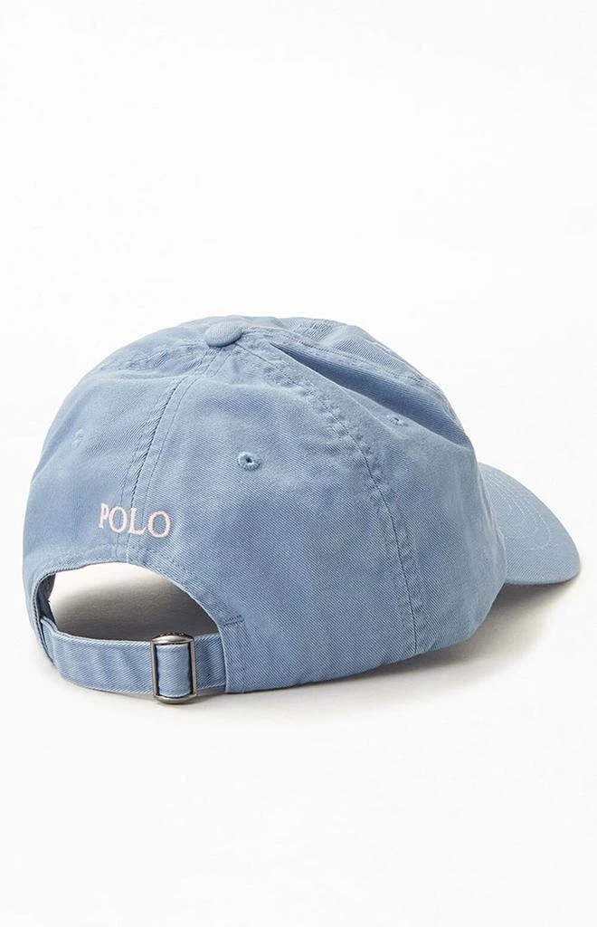 商品Ralph Lauren|Blue Classic Chino Dad Hat,价格¥373,第2张图片详细描述